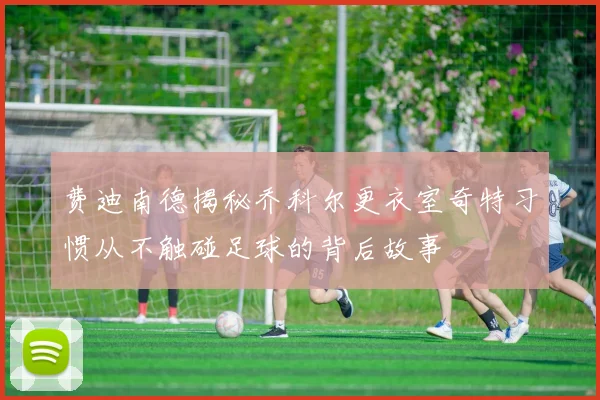 费迪南德揭秘乔科尔更衣室奇特习惯从不触碰足球的背后故事