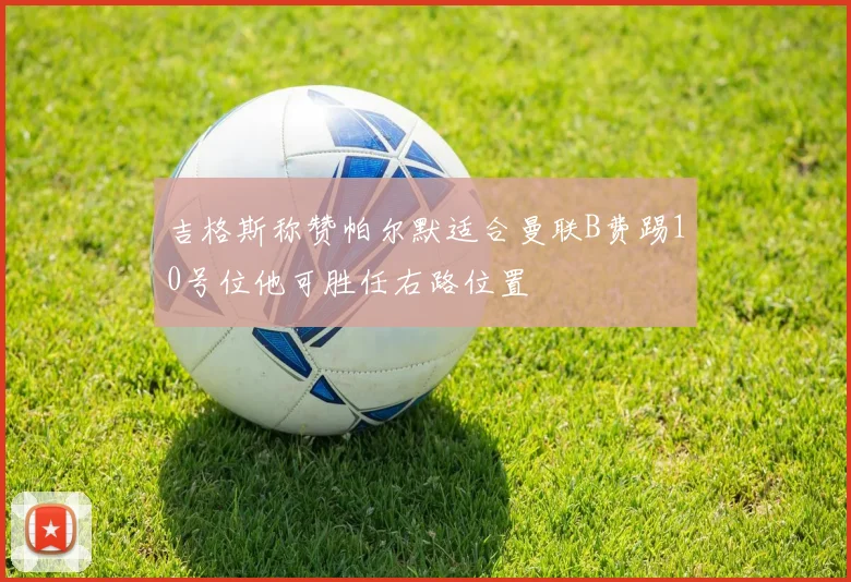 吉格斯称赞帕尔默适合曼联B费踢10号位他可胜任右路位置